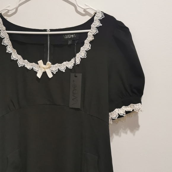 🌸Black Bow Dress 🌸 - Picture 3 of 6